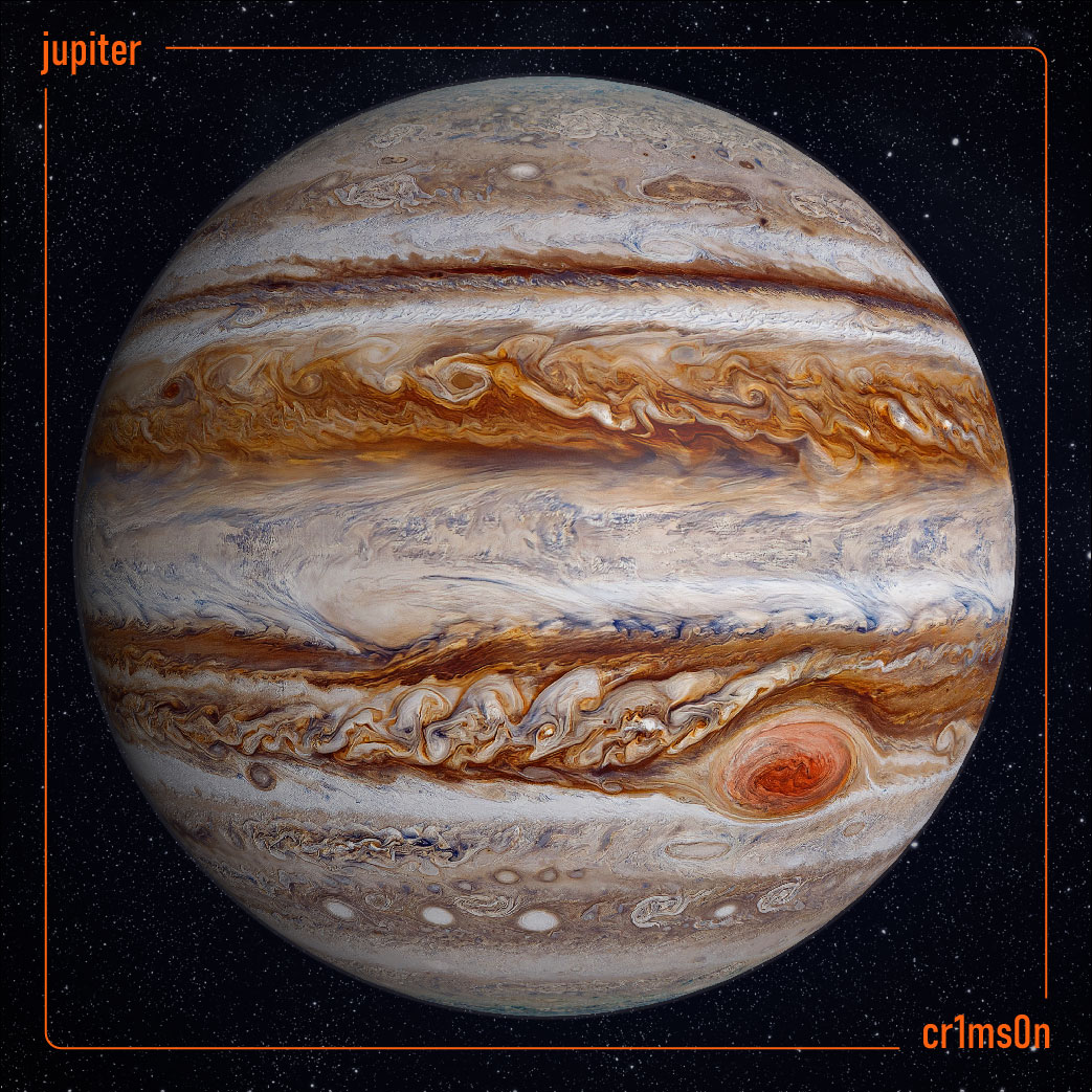 The planet Jupiter