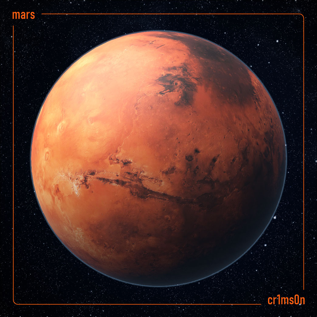 The planet Mars