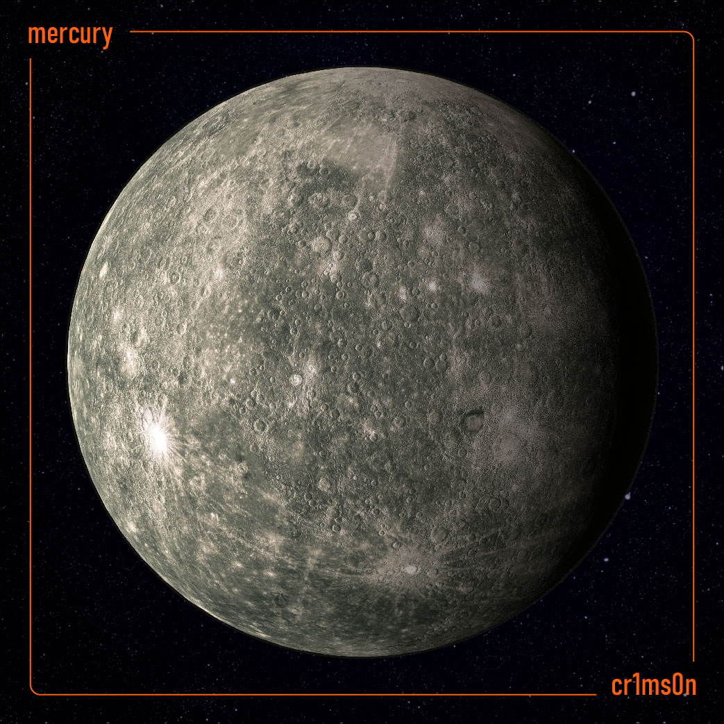 The planet Mercury