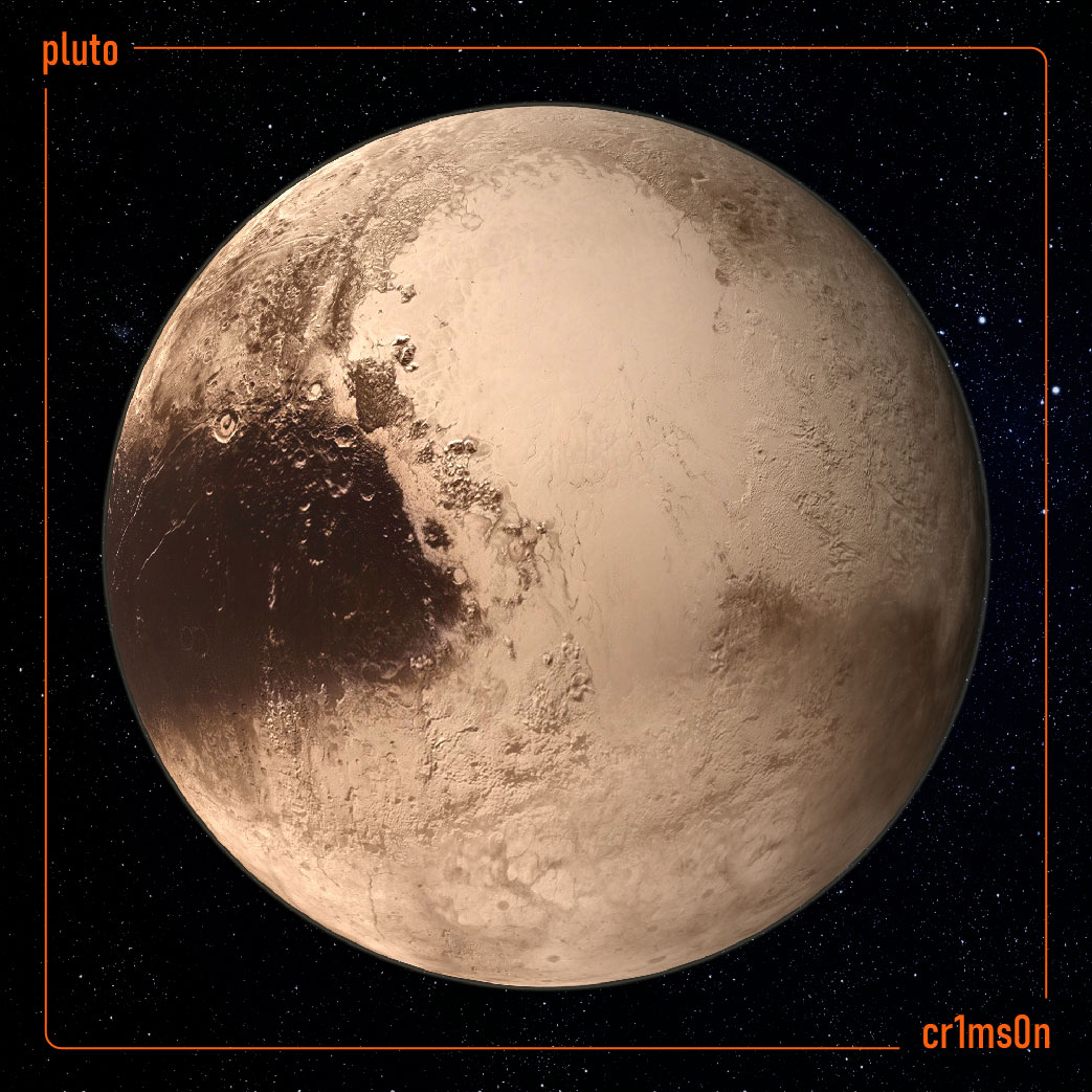 The planet Pluto